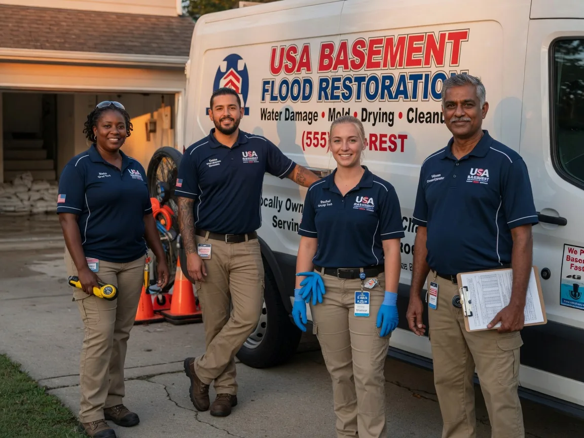 Basement Flood Cleanup company in Vincent, AL