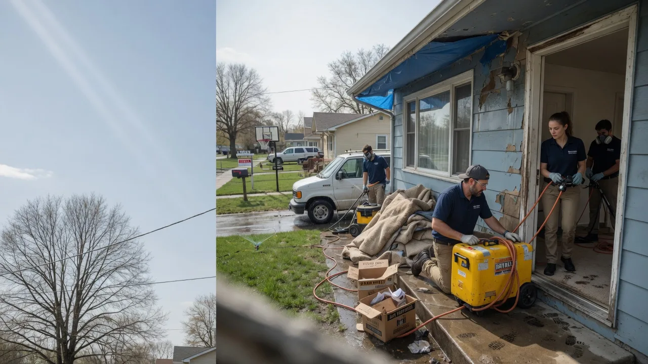 Basement Flood Cleanup in Vincent, AL near me